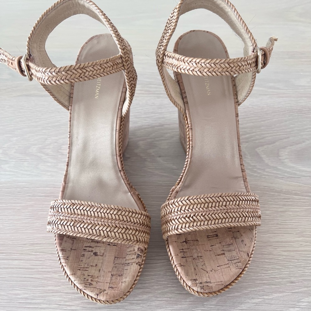 Stuart Weitzman NWOT Cork Wedge